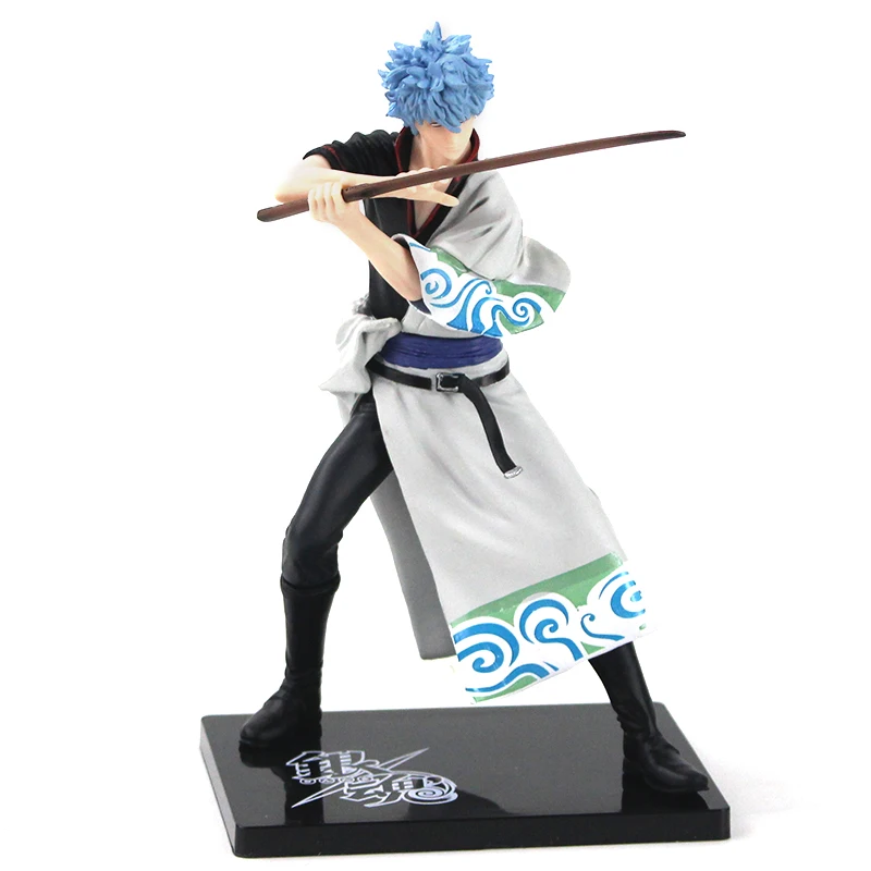 

7" 18cm GINTAMA Silver Soul Banpresto DX Vol.1 Sakata Gintoki PVC Action Figure Collectible Model Toy