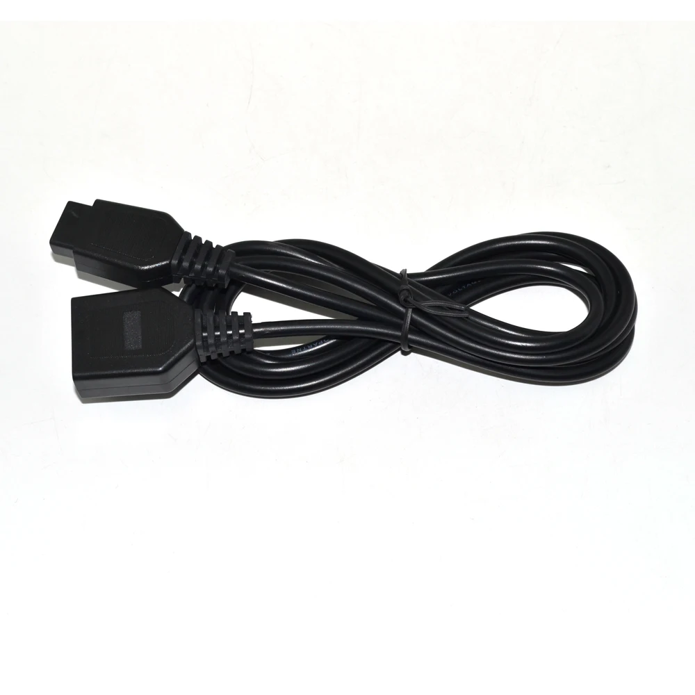 10pcslot 9 pin 1 8m extension cable for the sega genesis 2 3 console free global shipping
