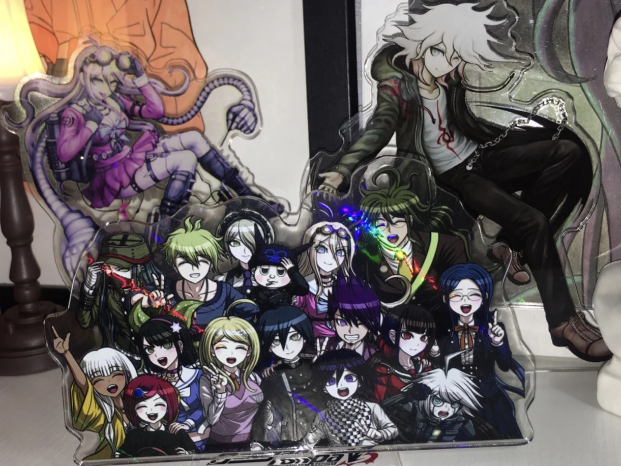 Фигурка Dangan Ronpa Danganronpa V3 акриловая фигурка Nagito Komaeda аниме подставка модельная