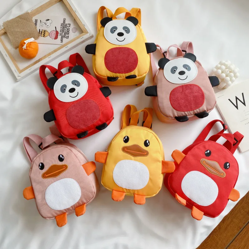 

Милый детский маленький рюкзак, повседневные нейлоновые сумки через плечо для маленьких девочек, сумки с мультипликационным принтом милой ...