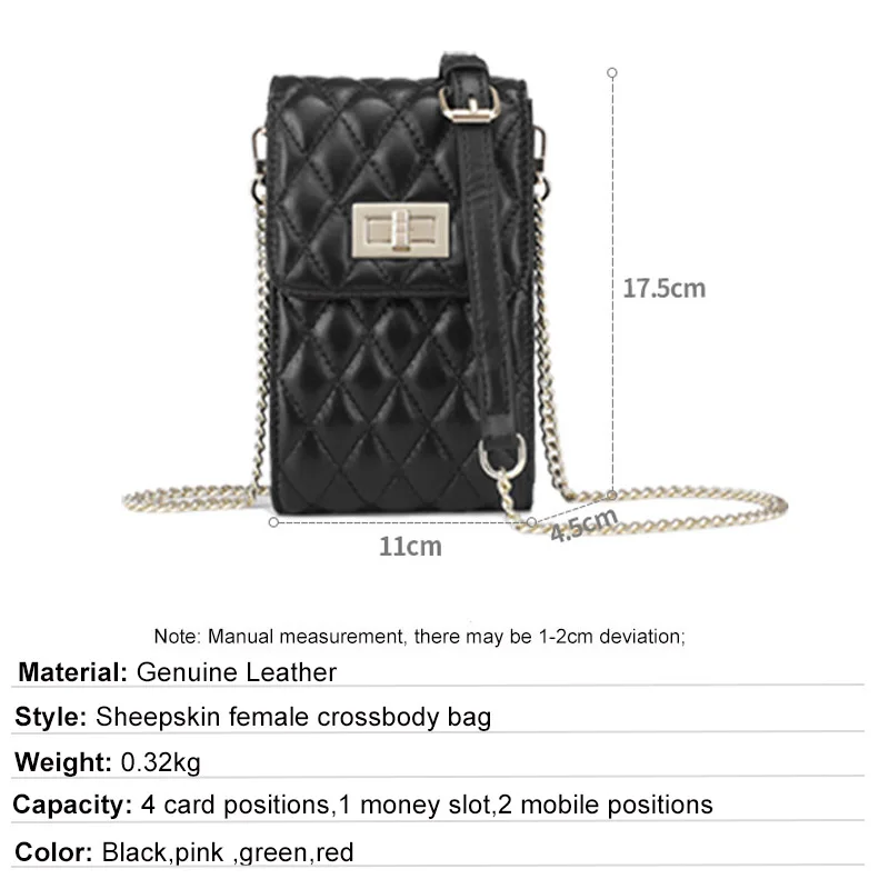 Женская маленькая стеганая сумка из натуральной кожи сумочка на плечо для