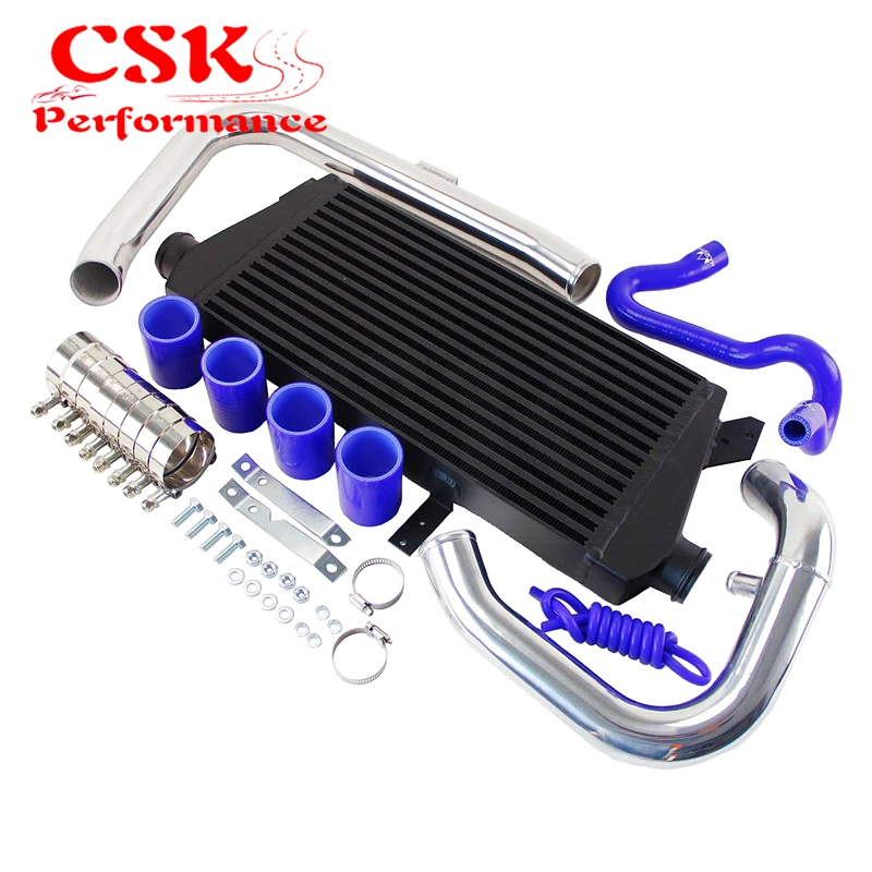 Обновленный интеркуллер FMIC Kit для 96-01 VW Passat Audi A4 B5 1 8 T черный/синий/красный |