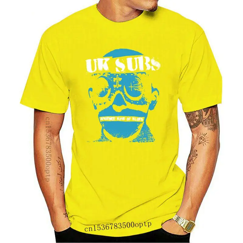 

New U K Subs Men'S Another Kind Of Blues T Shirt Black