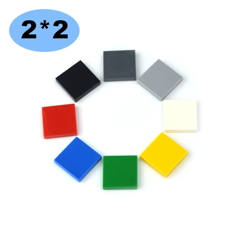 Гладкая плоская плитка 2x2 сделай сам фигурка кирпич керамическая развивающий