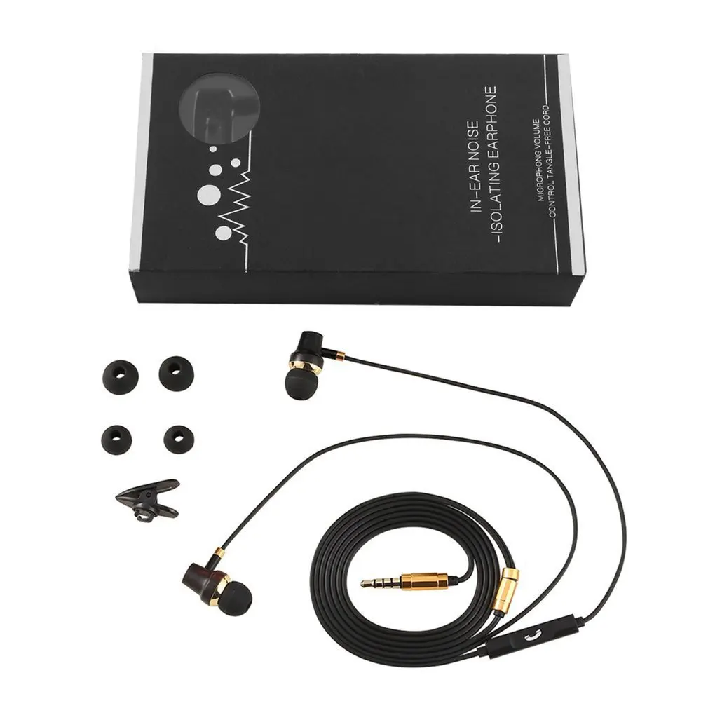 

Four-channel Headphone D8 High Resolution Heavy Bass In-ear Headphones Earbud With Mic For Smart Phones