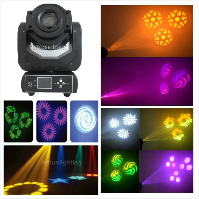 A 8/лот два колеса gobos 90W led 90w spot moving head 3 prism сценическое освещение|spot head|moving headspot |