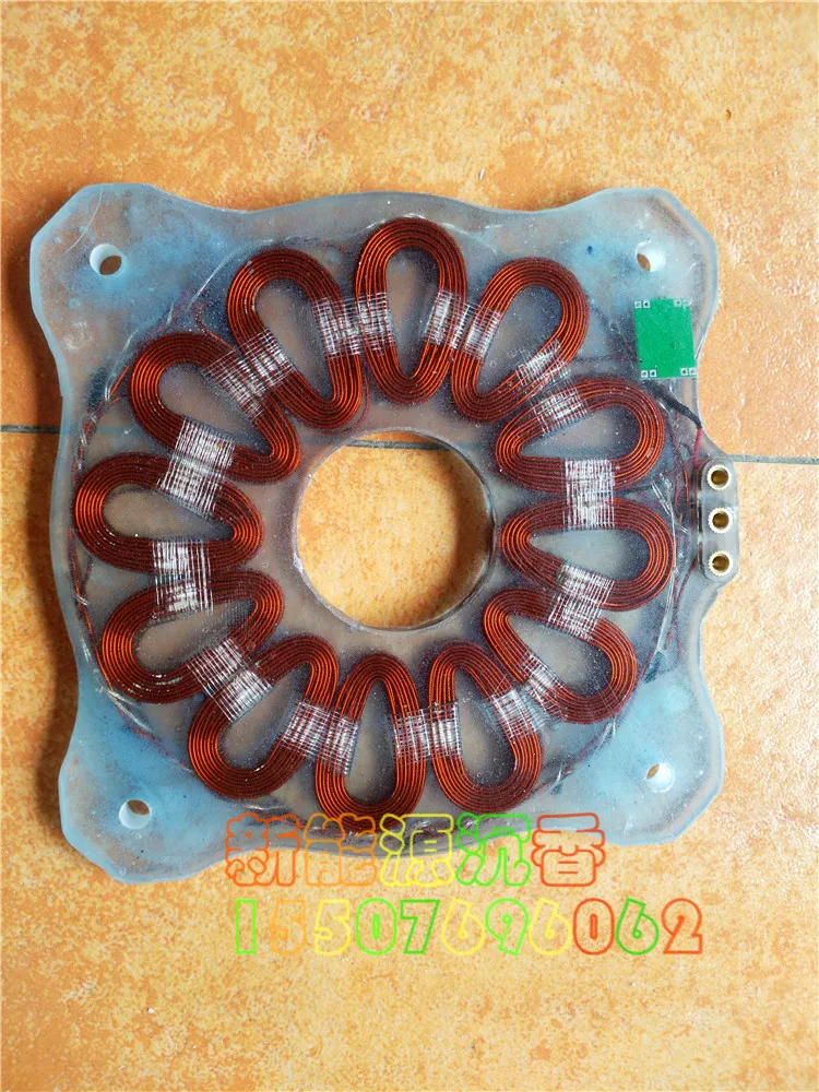 Исследования свободной энергии DIY дисковый генератор без сердечника катушки полая катушка ветрогенератор