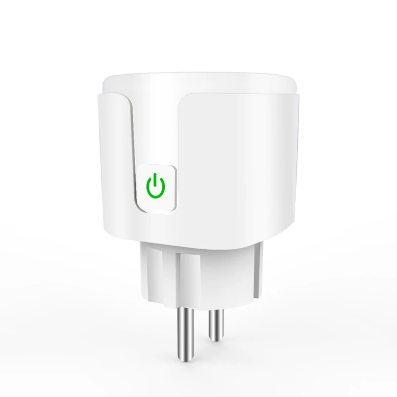 

EU 16A Smart Plug WiFi Socket Power Monitor Timing Function Tuya SmartLife APP Control Work With Alexa Google Assistant 100-240V