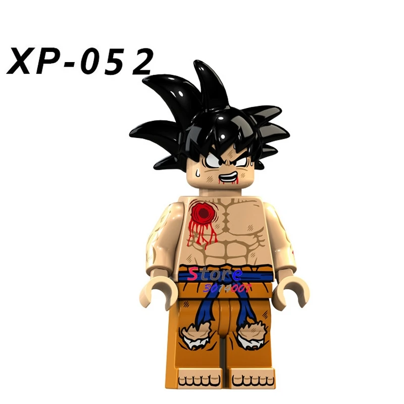 XP052 Один строительный конструктор Dragon Ball Z Goku Gotenks Torankusu Tien Shinhan Android 18 лазурит Коллекция игрушек для детей - Цвет: XP052