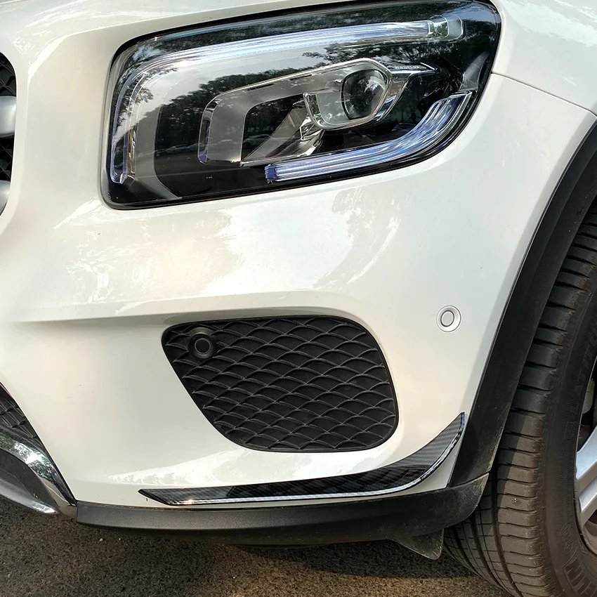 

ABS Car modified front bumper decorative trims side airvent canards For Mercedes Benz GLB class GLB X247 GLB180 GLB200