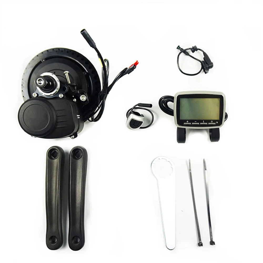 Tongsheng ebike Kit tsdz2 комплект двигателя среднего привода дисплей датчик крутящего