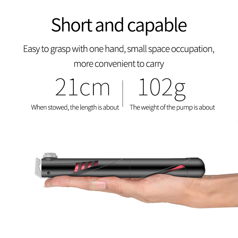 Xunting велосипед мини Велосипедные насосы 120PSI велосипедный ручной воздушный насос
