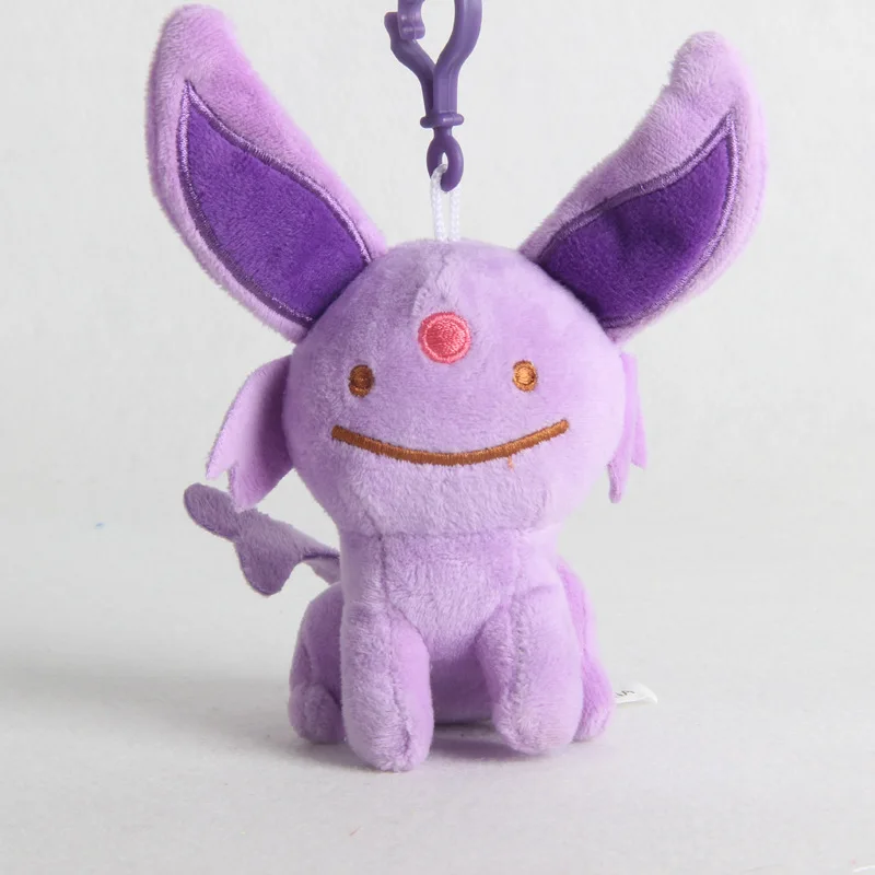 10 см Takara Tomy Pokemon Pikachu Eevee плюшевые игрушки Jigglypuff Charmander Gengar Bulbasaur плюшевые игрушки для детей - Цвет: ziyibu