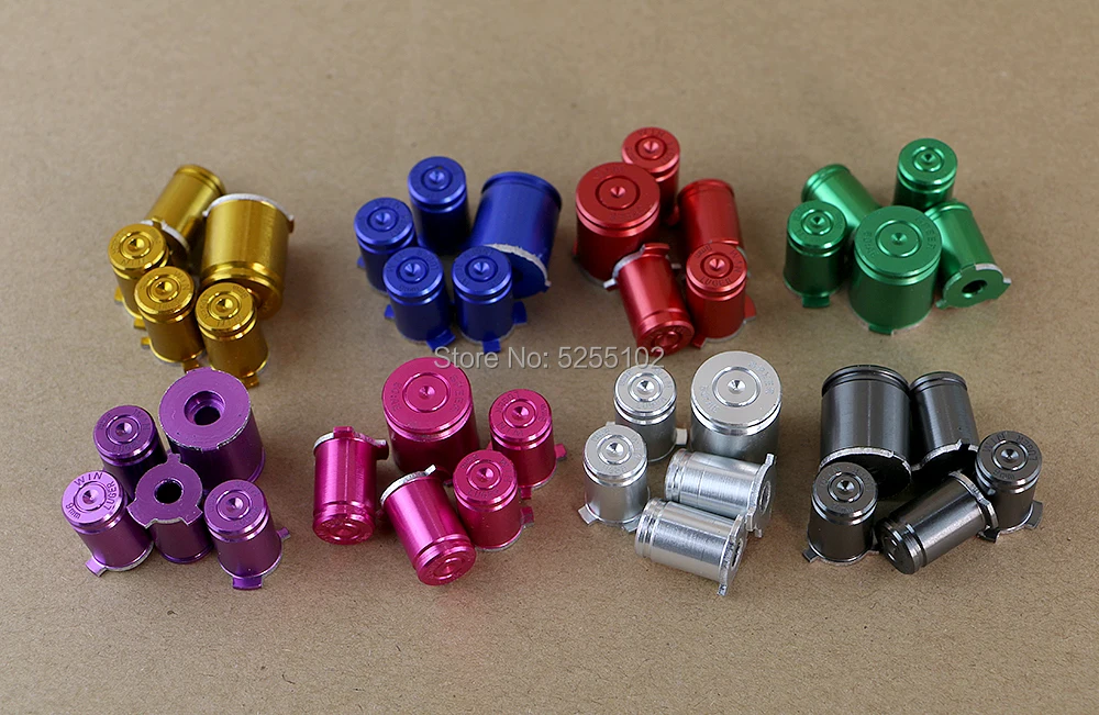 Кнопки для контроллера Xbox 360 алюминиевый сплав металлический материал 9 мм набор