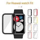 Гибкая Защитная крышка для экрана Huawei Watch Fit Чехол легкий ТПУ бампер устойчивый к царапинам тонкий мягкий чехол