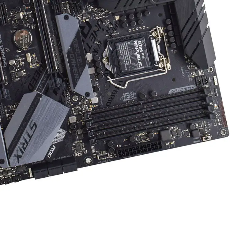 ASUS ROG STRIX Z390-E игровая материнская плата 1151 DDR4 64 Гб Intel Z390 M.2 CrossFireX Cpus PCI-E 3 0 HDMI SATA3 USB3.1 |