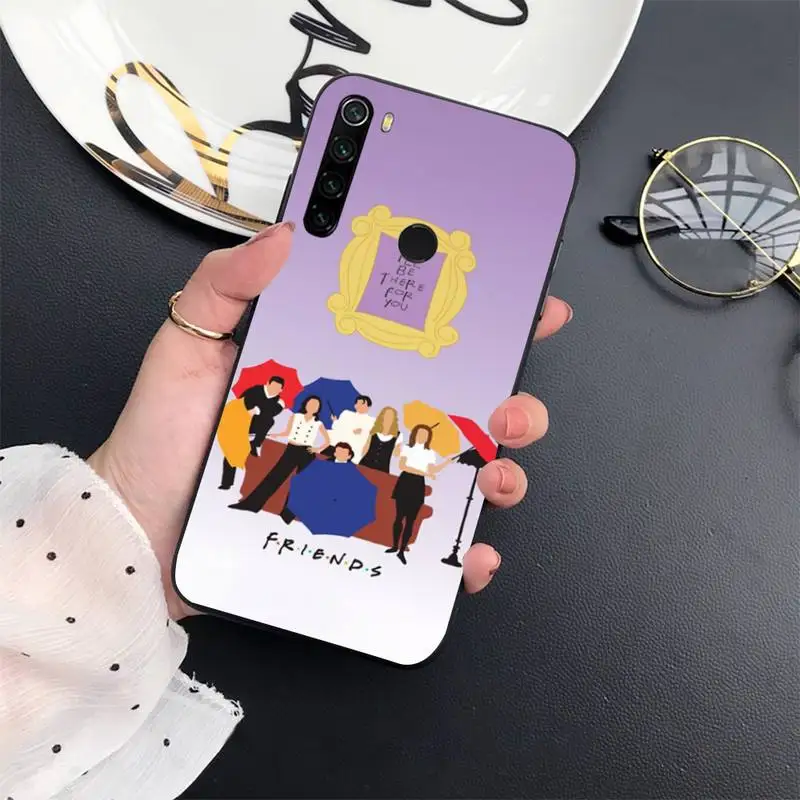 

friends tv series Purple door Phone Case For Xiaomi mi 9 9t 10 redmi 9 9a 8 8a note 10 9 9s 8 8t 7 pro max funda
