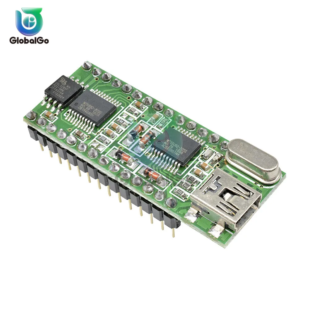 Плата голосового управления WT588D-U-32M 5 в 28pin Mini USB интерфейс модуль звуком 32 м DC 2 8 В