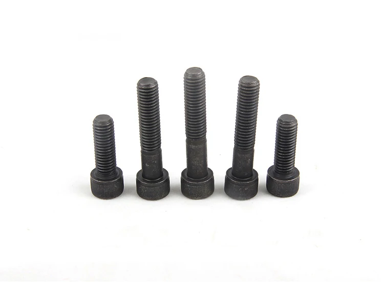 Черные высокопрочные винты из легированной стали 12 9 уровня 1 шт./лот шестигранные