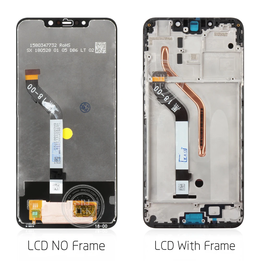 ЖК экран Srjtek для Xiaomi Pocophone F1 стеклянный матричный сенсорный с дигитайзером в