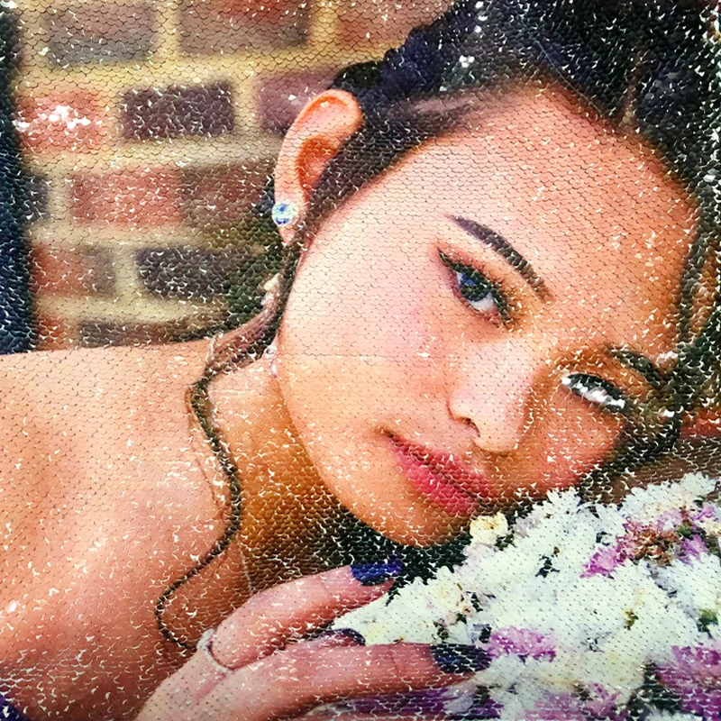 Современный домашний декор подушки Цвет блеск Реверсивный блесток декоративные