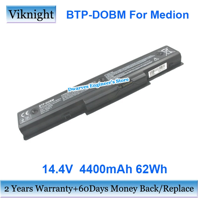 Аккумулятор BTP-DOBM 14 4 В для Medion Akoya E7218 P7624 P7812 BTP-DNBM 4300 мА · ч 62Wh | Компьютеры и офис