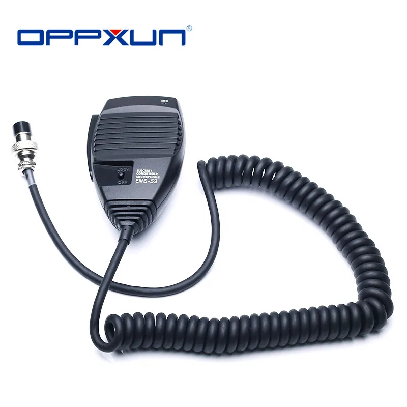 

OPPXUN Radio Microphone EMS-53 8pin DTMF Handheld Mic for Alinco DR-03 DR-06 DR-135 DR-235 DR-435 DR-635 Radio