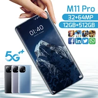 2021 new 5g smartphone adapts to xiaomi 11 pro with 6800 mah battery and hd display for xiaomi oppo huawei samsung mobile phone