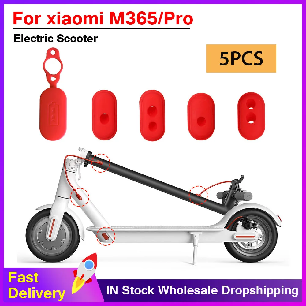 Красная силиконовая крышка для зарядного порта пылезащитная резиновая пробка