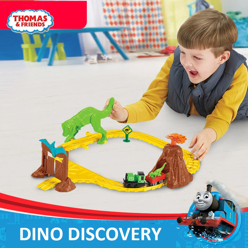 Оригинальный Паровозик Thomas & Friends из сплава набор для парка приключений