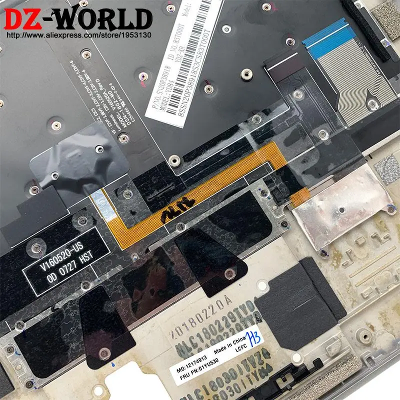 Новый оригинальный корпус для рук верхний с корейской клавиатурой подсветкой