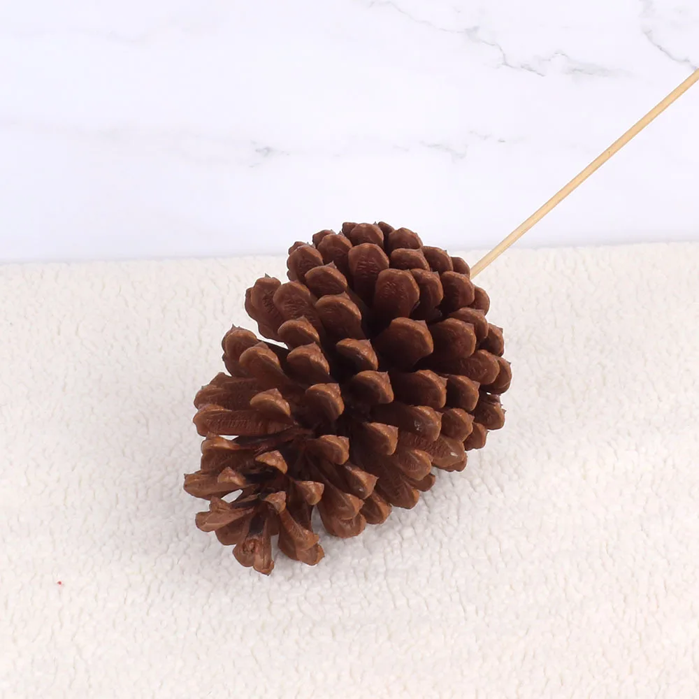 10 шт. большие натуральные сосновые конусы для украшения дома|Наконечники елки| |