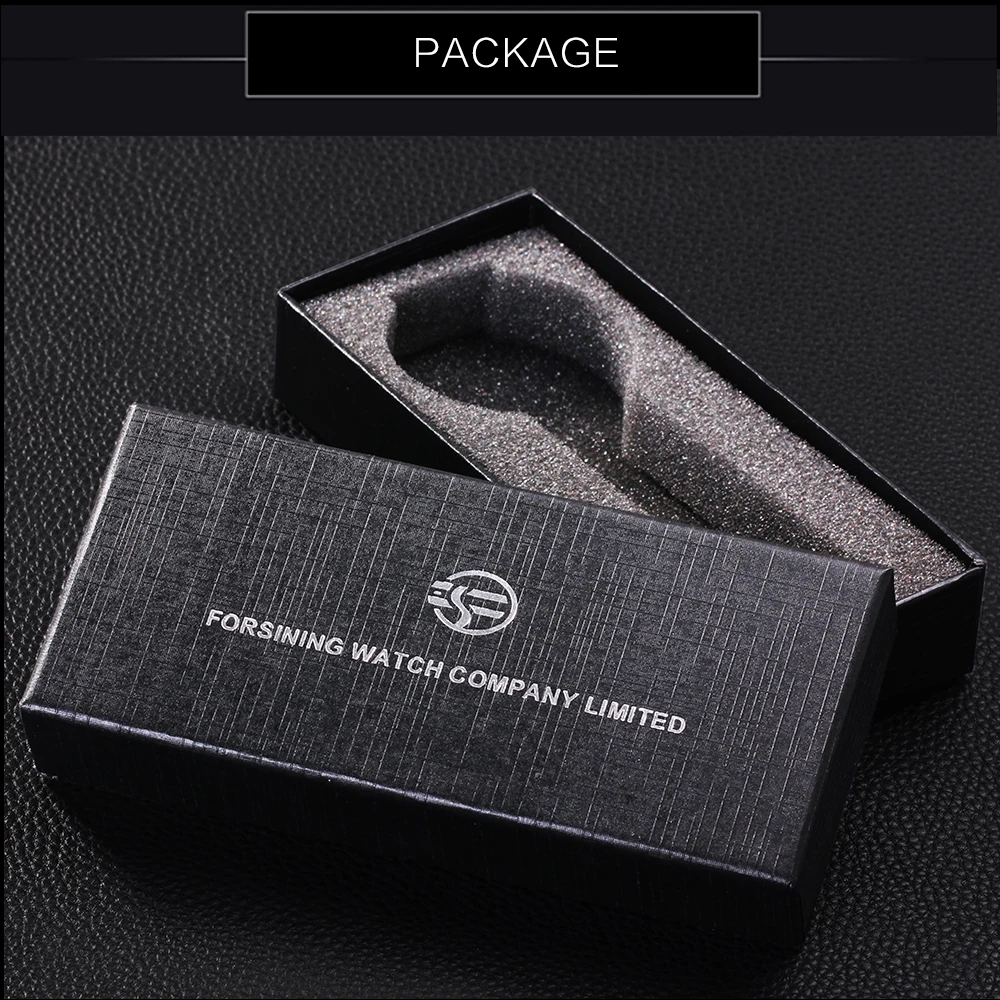 FORSINING новые модные мужские часы Tourbillon Топ бренд роскошные прямоугольные корпус