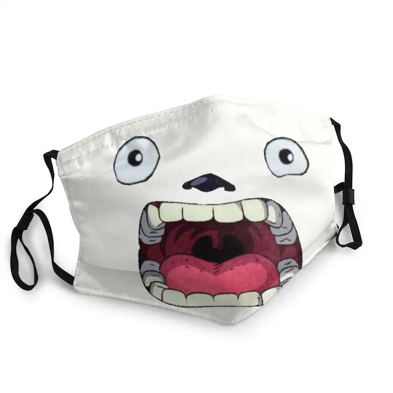 

Cute My Neighbor Totoro Smiling Washable Face Mask Anime Manga Studio Ghibli Dustproof Protection Cover Respirator Mouth Muffle