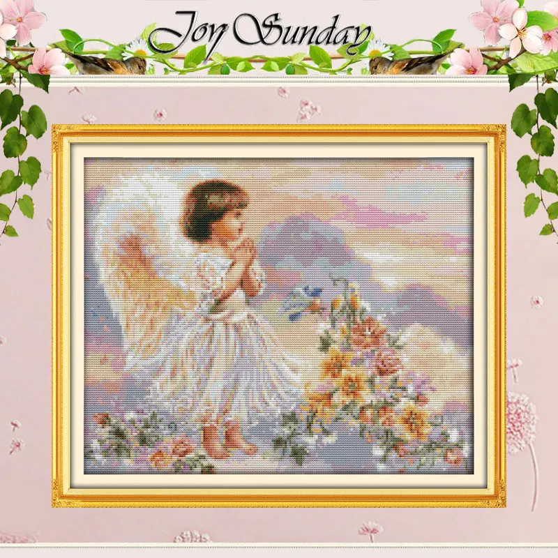 Набор для вышивки крестиком Pray Angel 11CT 14CT оптовая продажа|cross stitch set|counted cross stitchcross |