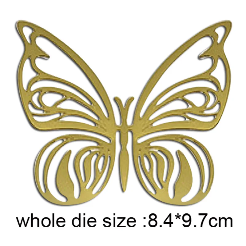 Металлические режущие штампы гравированные бабочки 2020 новые штампованные формы