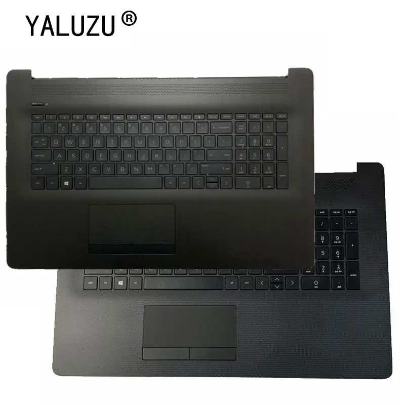 Precio YALUZU Ordenador Portátil Retroiluminado Teclado Para HP Pabellón 17-por 17-CA Con Palmrest Superior Tapa Para El Touchpad