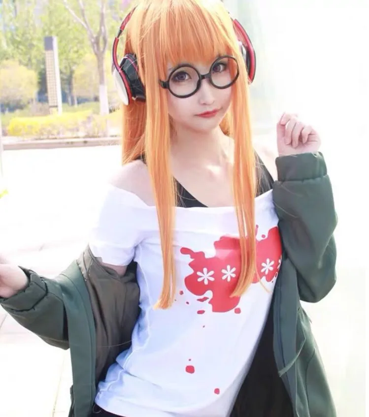 Игры персона 5 футаба Сакура Карнавальный костюм из телепередачи мастера меча