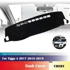Противоскользящий чехол на приборную панель для Chery Tiggo 4 2017 2018 2019, защитная накладка, аксессуары для автомобиля