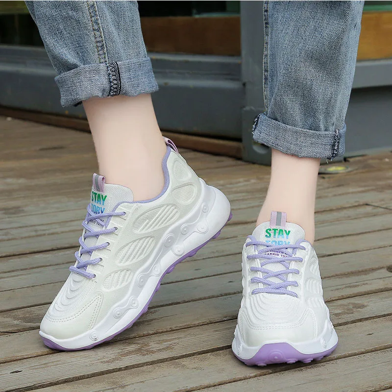 

Autumn Women Shoes 2020 New Ladies Fashion Sneakers Light And Comfortable Women Sports Shoes Running Shoes Non-slip Tennis shoes