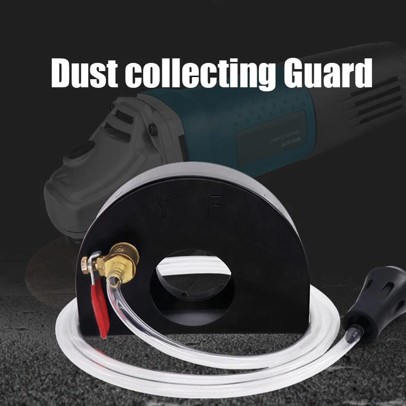 

Dust Collecting Guard Kit Universal Surface Cutting Dust Shroud for Angle Grinder Dust Collector Attachment Cover elgs