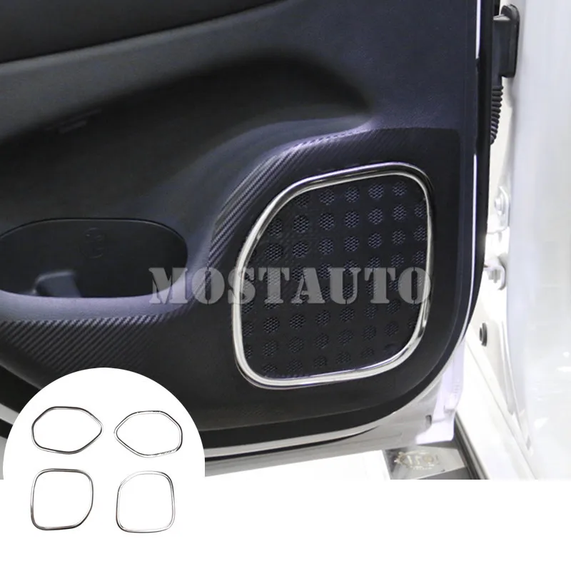 

For Jeep Grand Cherokee Interior Car Door Speaker Trim Cover 2011-2018 4pcs Car Accessories Interior