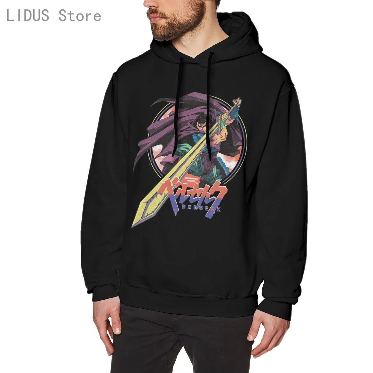 

Berserk Hoodie Cotton Sweatshirts Comfortable Creativity Streetwear Hoodies