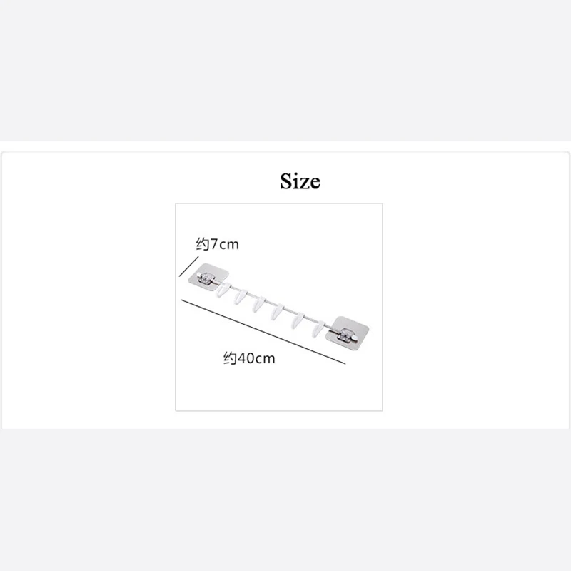 Кухонный шкаф 6 крючков Домашний Органайзер стеллаж для хранения нагрудные