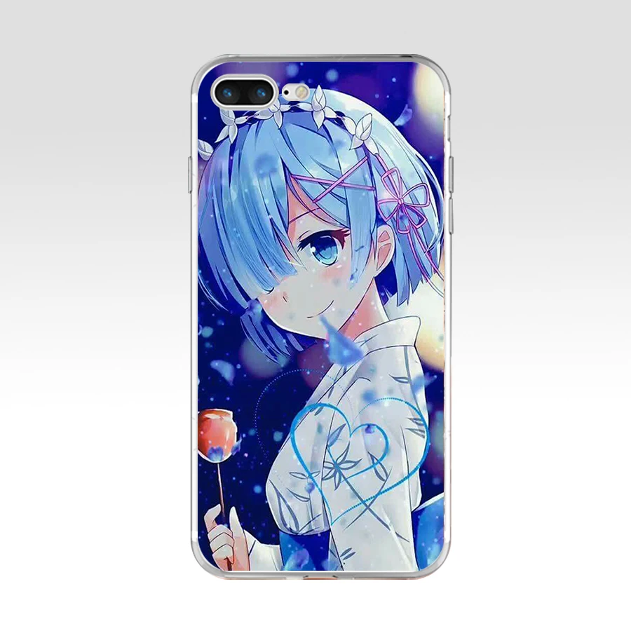 107FG милый чехол из мягкого ТПУ силикона с рисунком Умару Чан для Apple iPhone5