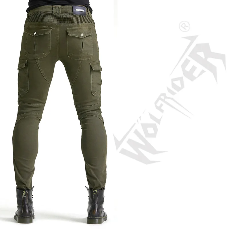 WF 06 Мотоджинсы джинсы штаны мужские мото для мотоцикле мотокросс внедорожные