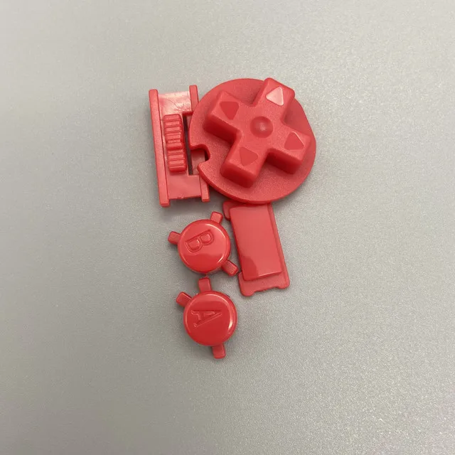 Высококачественные пластиковые цветные кнопки в комплекте клавиатуры для Gameboy GBC