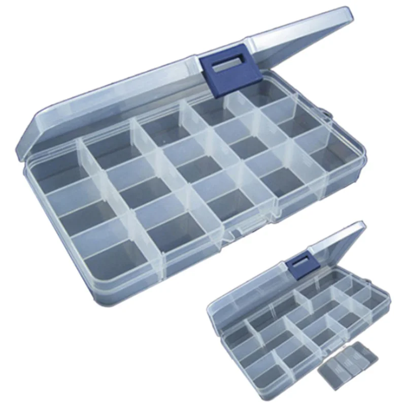 Прозрачный ящик для рыбы отсек хранения 15 квадратов рыболовные снасти рыба
