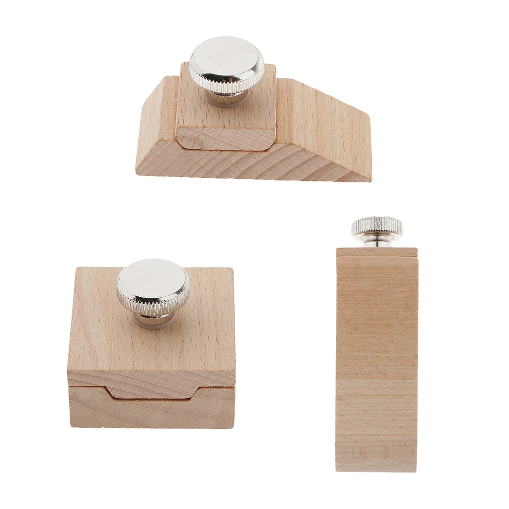 

Wooden Sandpaper Block Leather DIY Sanding Block Practical Small Sanding Block