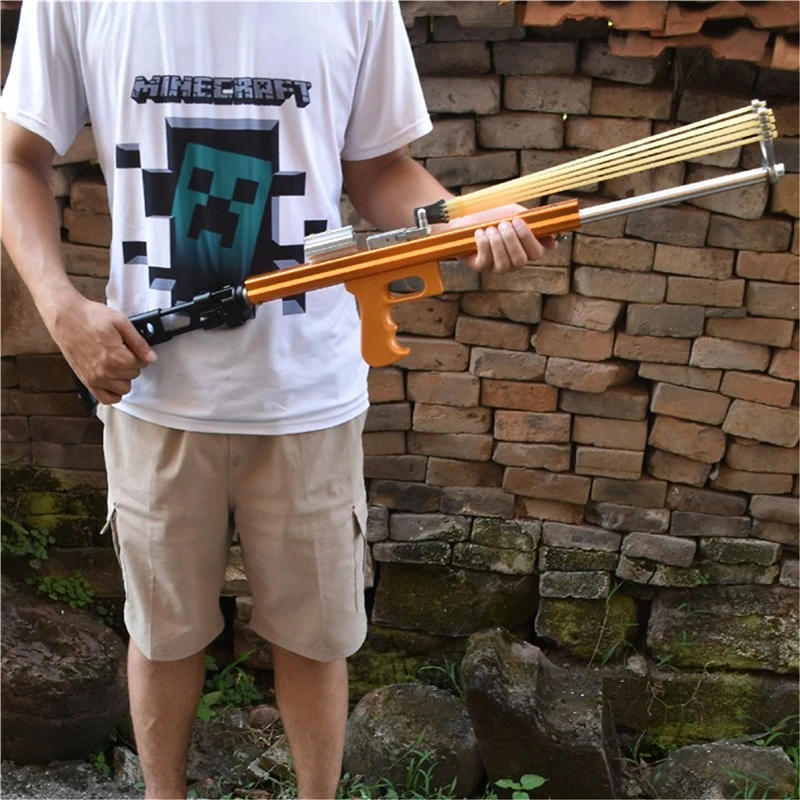 Портативный складной Рогатка винтовка Механическая Открытый стрельба игрушки
